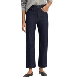 NWT Everlane The Way High Jean Pure Blue Organic Cotton Size 30